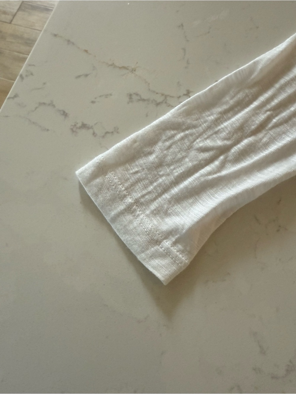 Torn by Ronny Kobo White Long-Sleeve Textured Shift Dress - Picture 5 of 5
